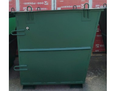 Бункер для мусора - Мульда 1500х1250х1000 мм