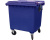 Мусорный пластиковый контейнер 1100л (синий)